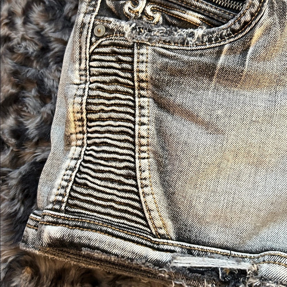 Rock revival Moto shorts NWT TAG SIZE 30 - Picture 10 of 16